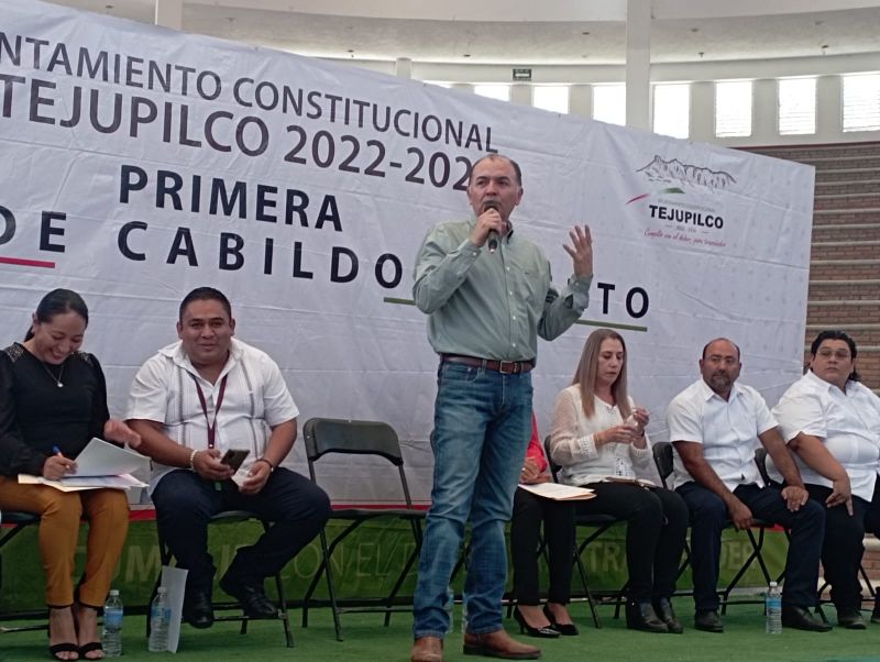 RIGOBERTO LÓPEZ RIVERA ENCABEZA EL PRIMER CABILDO ABIERTO DEL 2023
