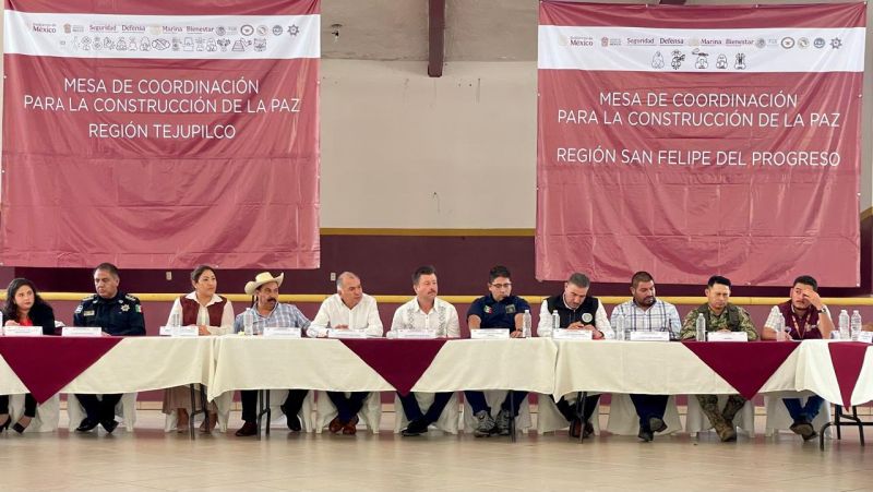 PARTICIPACIÓN DEL PRESIDENTE MUNICIPAL EN LA MESA DE COORDINACIÓN PARA LA CONSTRUCCIÓN DE LA PAZ