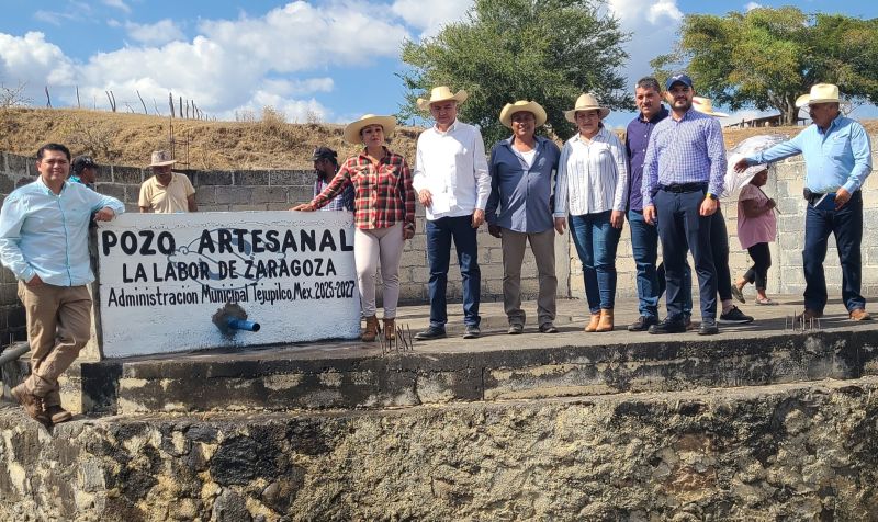 ENTREGA DE OBRA DE AGUA POTABLE EN LA LABOR DE ZARAGOZA BENEFICIA A 150 FAMILIAS