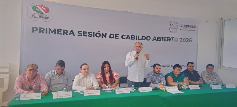 TEJUPILCO CELEBRA EL PRIMER CABILDO ABIERTO 2026