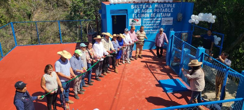 GOBIERNO DE TEJUPILCO FORTALECE EL ACCESO AL AGUA POTABLE EN COMUNIDADES RURALES